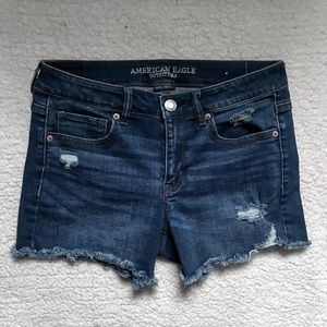 American Eagle Denim Midi Shorts